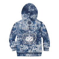 Samoa 685 Kid Hoodie Polynesian Pattern Tie Dye Style