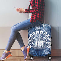 Samoa 685 Luggage Cover Polynesian Pattern Tie Dye Style