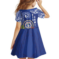 Hafa Adai Northern Mariana Islands Family Matching Long Sleeve Bodycon Dress and Hawaiian Shirt Polynesian Tribal Pattern LT05 - Polynesian Pride