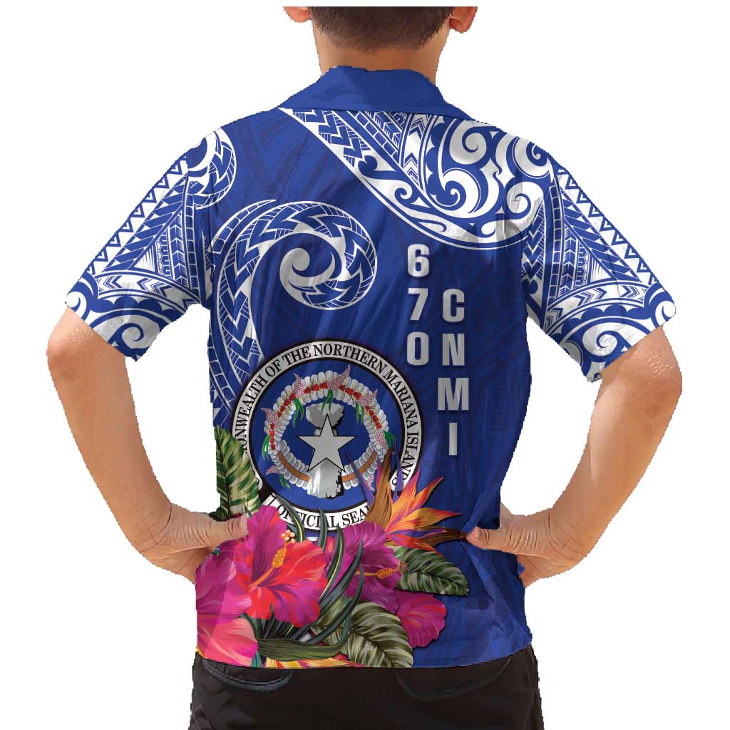Hafa Adai Northern Mariana Islands Family Matching Mermaid Dress and Hawaiian Shirt Polynesian Tribal Pattern LT05 - Polynesian Pride