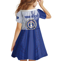 Personalized Northern Mariana Islands Family Matching Short Sleeve Bodycon Dress and Hawaiian Shirt CNMI Seal LT05 - Polynesian Pride