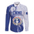 Personalized Northern Mariana Islands Long Sleeve Button Shirt CNMI Seal