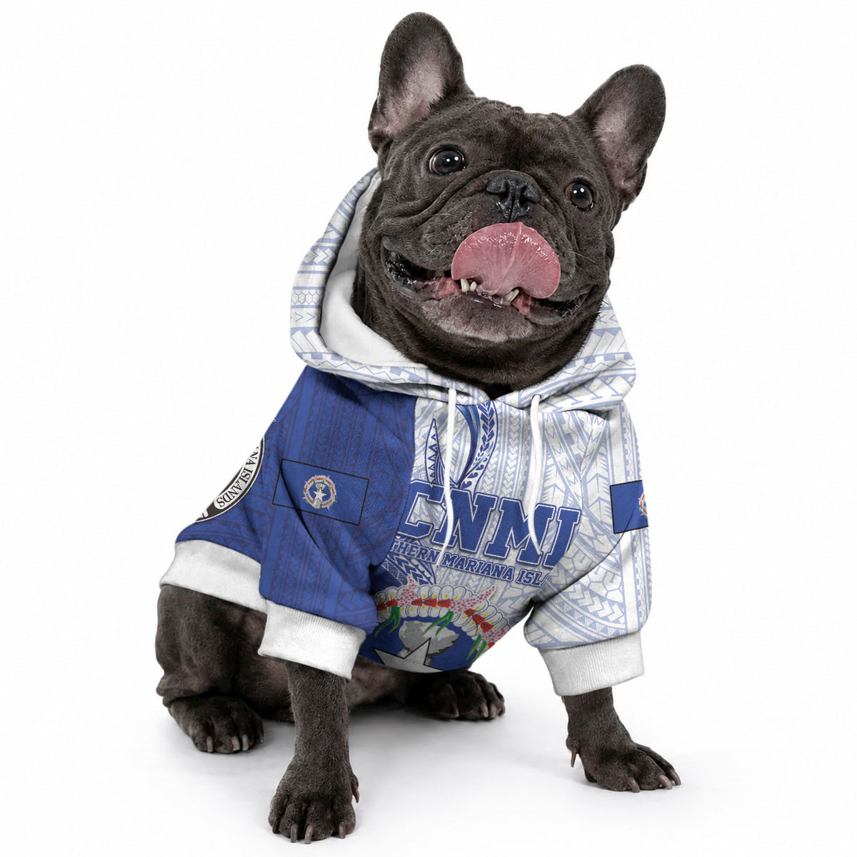 Personalized Northern Mariana Islands Pet Hoodie CNMI Seal LT05 - Polynesian Pride