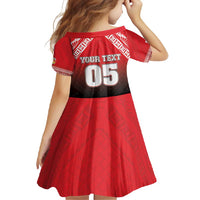 Custom Rugby Tonga MMT Family Matching Tank Maxi Dress and Hawaiian Shirt Mana O Tonga - Polynesian Pride