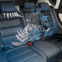New Zealand Huia Bird Back Car Seat Cover Aotearoa Maori Pattern LT05 - Polynesian Pride