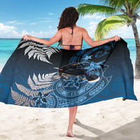 New Zealand Huia Bird Sarong Aotearoa Maori Pattern