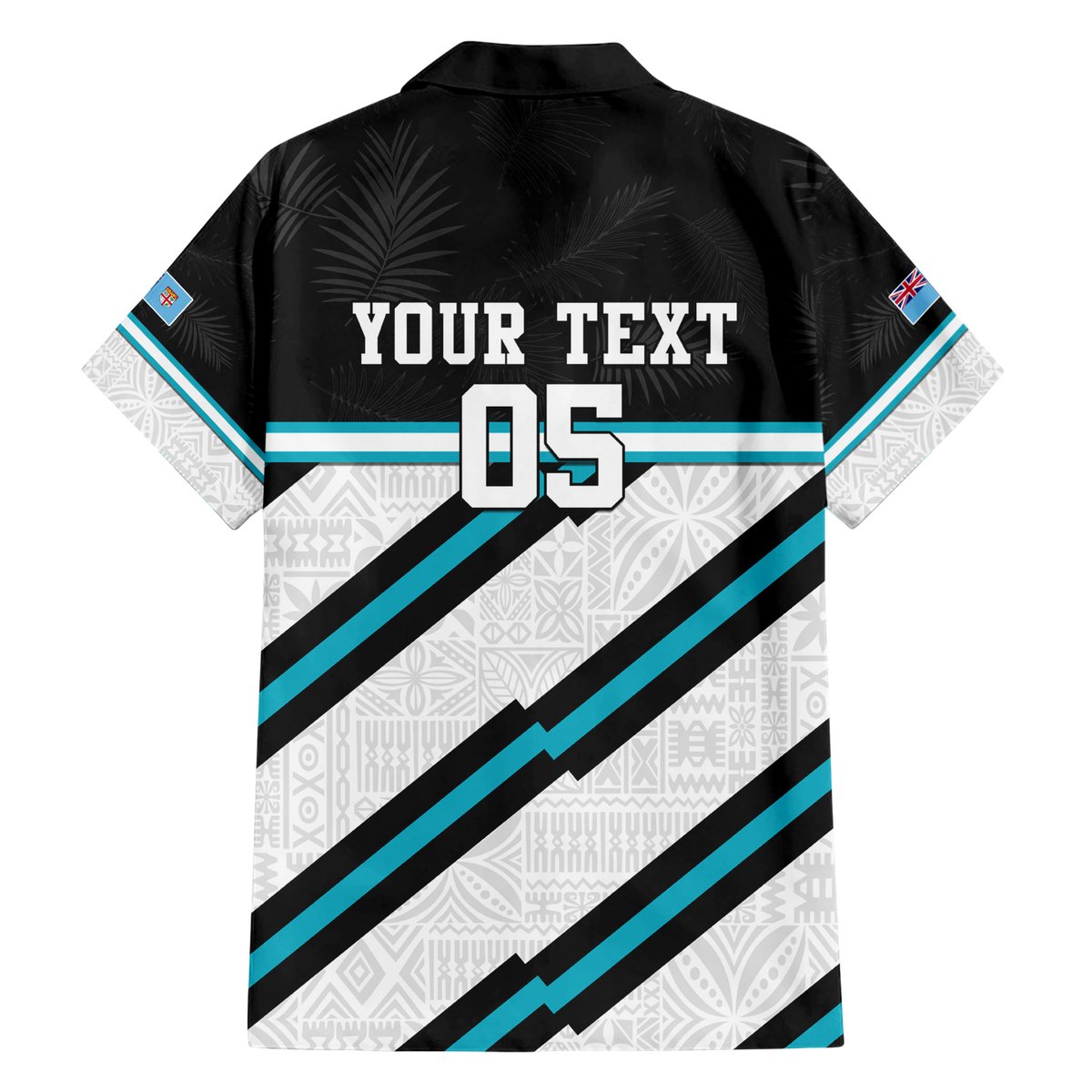 Custom Fiji Rugby Hawaiian Shirt Fijian 7s With Tapa Pattern LT05 - Polynesian Pride