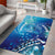 Polynesia Autism Awareness Area Rug Be In Awe Of My 'Tism