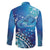 Polynesia Autism Awareness Family Matching Summer Maxi Dress and Hawaiian Shirt Be In Awe Of My 'Tism