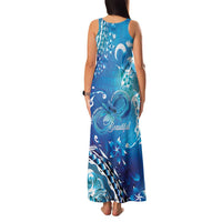 Polynesia Autism Awareness Family Matching Tank Maxi Dress and Hawaiian Shirt Be In Awe Of My 'Tism LT05 - Polynesian Pride