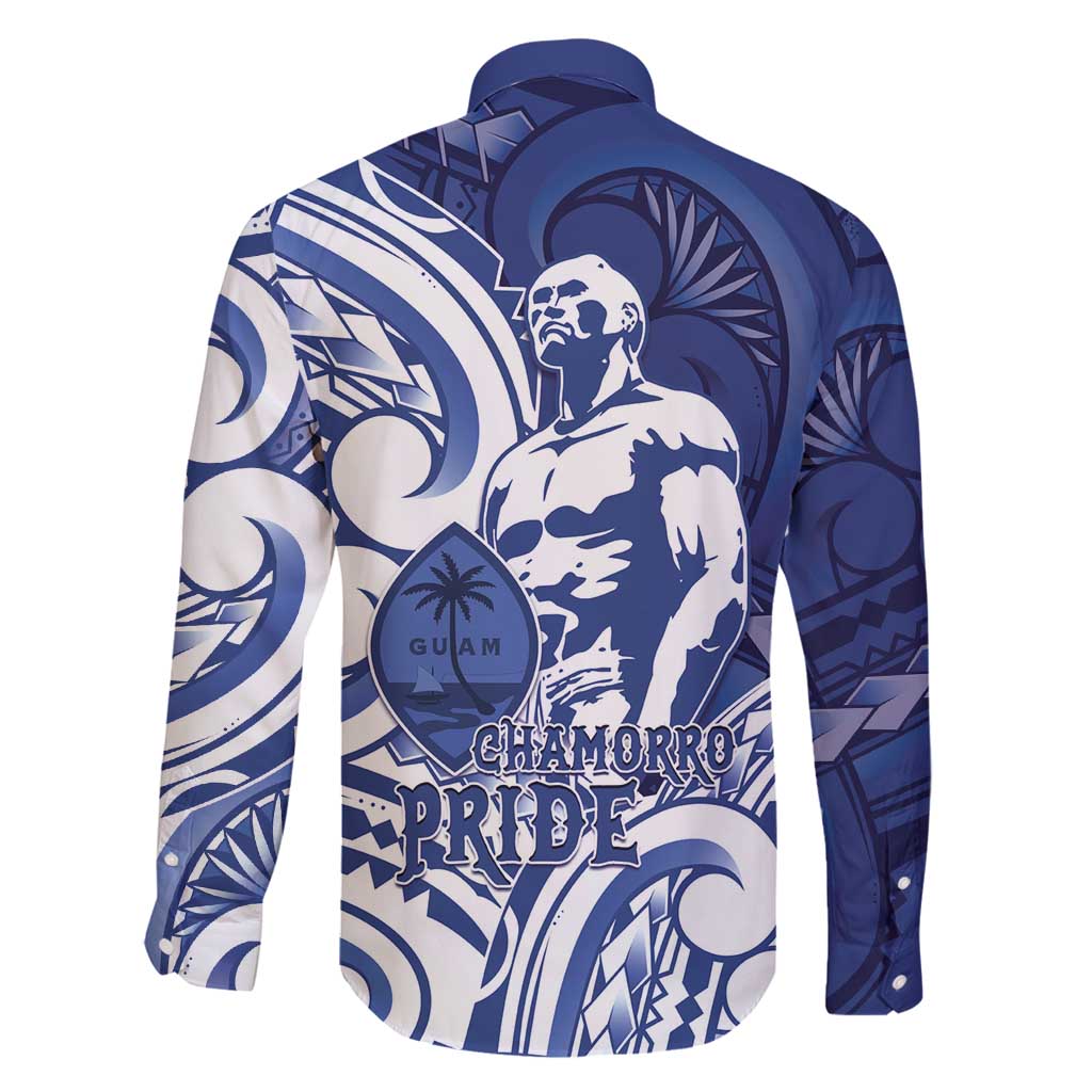 Guam Chief Kepuha Family Matching Long Sleeve Bodycon Dress and Hawaiian Shirt Chamorro Pride LT05 - Polynesian Pride