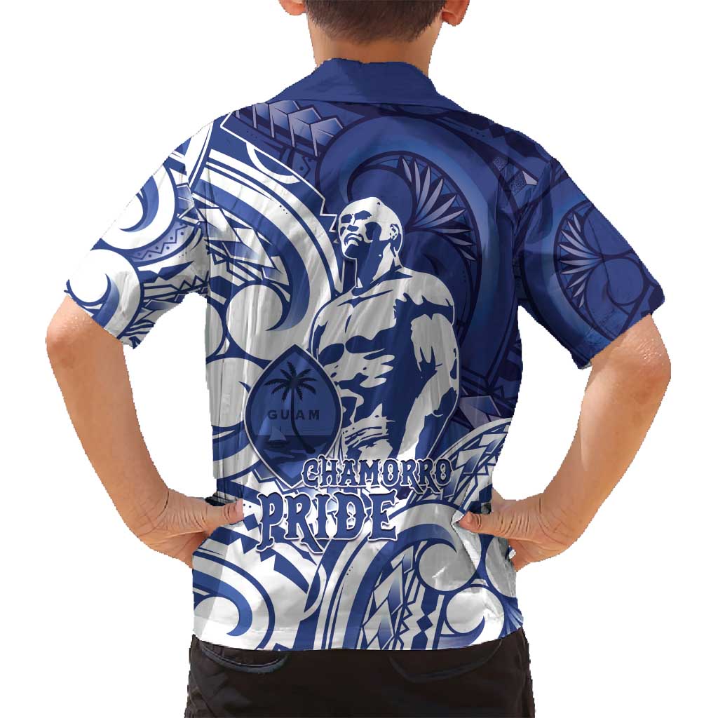 Guam Chief Kepuha Family Matching Off Shoulder Maxi Dress and Hawaiian Shirt Chamorro Pride