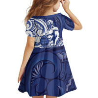 Guam Chief Kepuha Family Matching Short Sleeve Bodycon Dress and Hawaiian Shirt Chamorro Pride LT05 - Polynesian Pride