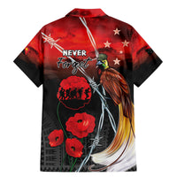 Papua New Guinea Remembrance Day Family Matching Mermaid Dress and Hawaiian Shirt Lest We Forget LT05 - Polynesian Pride
