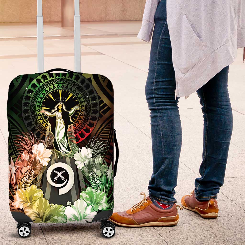 Vanuatu Happy Assumption Day Luggage Cover