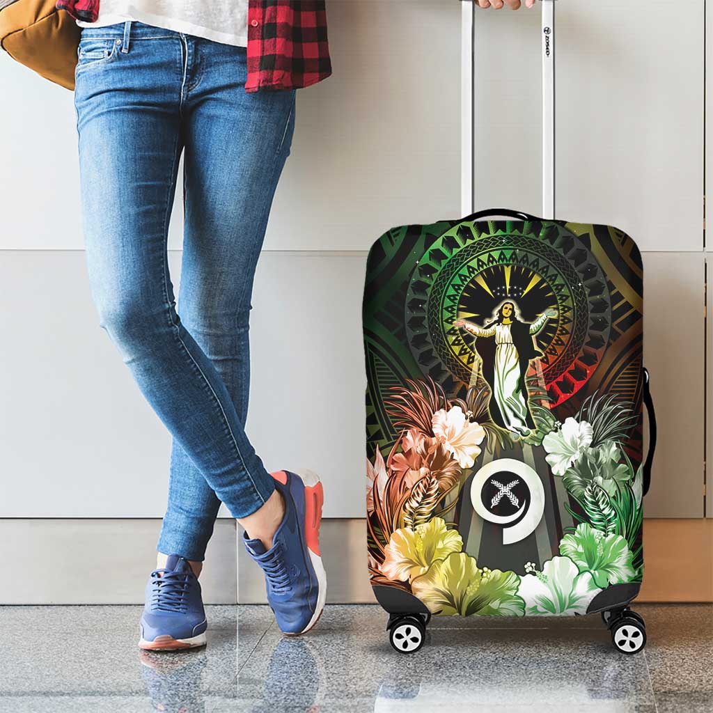 Vanuatu Happy Assumption Day Luggage Cover