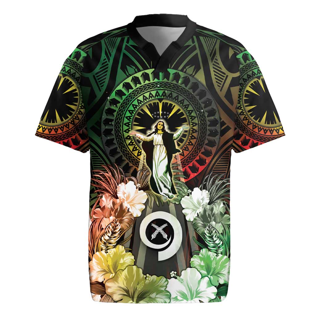 Vanuatu Happy Assumption Day Rugby Jersey