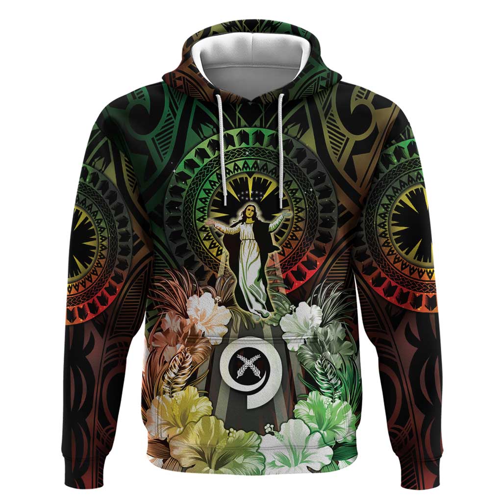 Vanuatu Happy Assumption Day Zip Hoodie