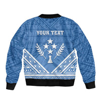 Personalised Kosrae State Gospel Day Bomber Jacket Simple Style LT05 - Polynesian Pride