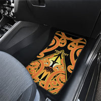 Personalised New Zealand Te Tairawhiti Car Mats Maori Koru Pattern LT05 - Polynesian Pride
