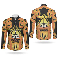 Personalised New Zealand Te Tairawhiti Couples Matching Off Shoulder Short Dress and Long Sleeve Button Shirt Maori Koru Pattern LT05 - Polynesian Pride