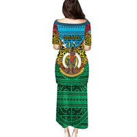 Personalized Vanuatu Torba Province Puletasi Vanuatuan Coat Of Arms Polynesian Pattern LT05 - Polynesian Pride