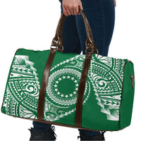 Cook Islands Gospel Day Travel Bag Green Tribal Curves LT05 - Polynesian Pride