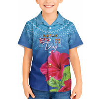 Bula Fiji Day Hawaiian Shirt Traditional Tapa Pattern With Hibiscus LT05 - Polynesian Pride