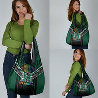 Hawaii Warriors Football Grocery Bag Rainbow Kakau Pattern Black