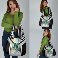 Hawaii Warriors Football Grocery Bag Rainbow Kakau Pattern White LT05 - Polynesian Pride