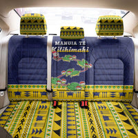 Tokelau Christmas Back Car Seat Cover Tokelauan Turtle Santa Sleigh