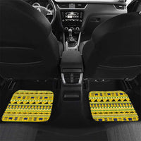 Tokelau Christmas Car Mats Tokelauan Turtle Santa Sleigh