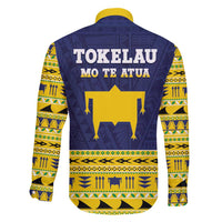Tokelau Christmas Family Matching Off Shoulder Maxi Dress and Hawaiian Shirt Tokelauan Turtle Santa Sleigh LT05 - Polynesian Pride