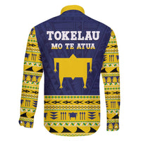 Tokelau Christmas Family Matching Short Sleeve Bodycon Dress and Hawaiian Shirt Tokelauan Turtle Santa Sleigh LT05 - Polynesian Pride