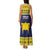 Tokelau Christmas Family Matching Tank Maxi Dress and Hawaiian Shirt Tokelauan Turtle Santa Sleigh