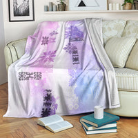 Hawaiian Quilt Blanket Vintage Pattern Galaxy LT05 - Polynesian Pride