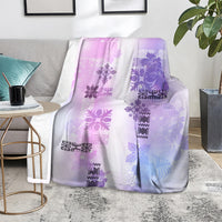 Hawaiian Quilt Blanket Vintage Pattern Galaxy LT05 - Polynesian Pride