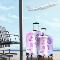 Hawaiian Quilt Luggage Cover Vintage Pattern Galaxy LT05 - Polynesian Pride