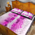 Hawaiian Quilt Quilt Bed Set Vintage Pattern Pink LT05 - Polynesian Pride
