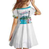 Aloha Hawaii Waikiki Beach Landscape Family Matching Summer Maxi Dress and Hawaiian Shirt LT05 - Polynesian Pride