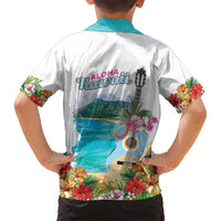 Aloha Hawaii Waikiki Beach Landscape Hawaiian Shirt