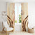 Tonga Women's Day Window Curtain With Polynesian Pattern
