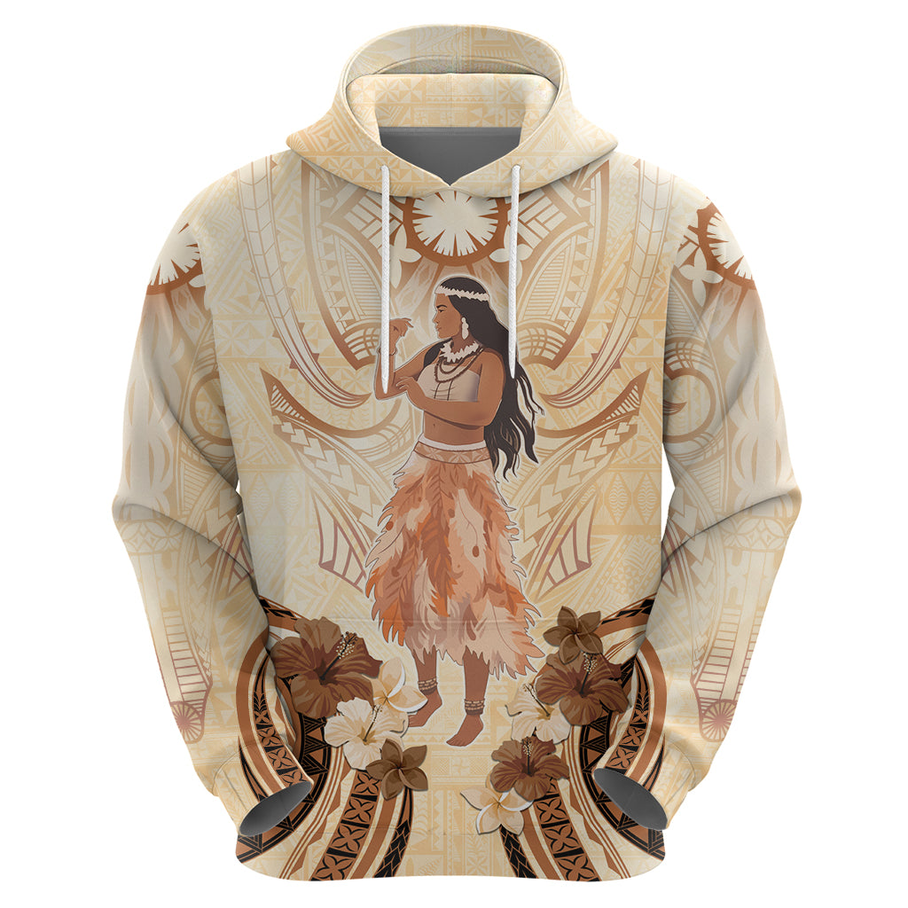 Tonga Women's Day Zip Hoodie With Polynesian Pattern LT05 - Polynesian Pride