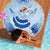 Cook Islands Women's Day Beach Blanket With Polynesian Pattern