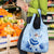 Cook Islands Women's Day Grocery Bag With Polynesian Pattern