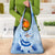 Cook Islands Women's Day Grocery Bag With Polynesian Pattern