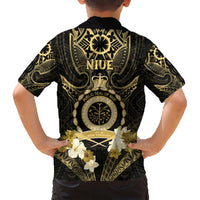 Niue Women's Day Family Matching Short Sleeve Bodycon Dress and Hawaiian Shirt With Polynesian Pattern LT05 - Polynesian Pride
