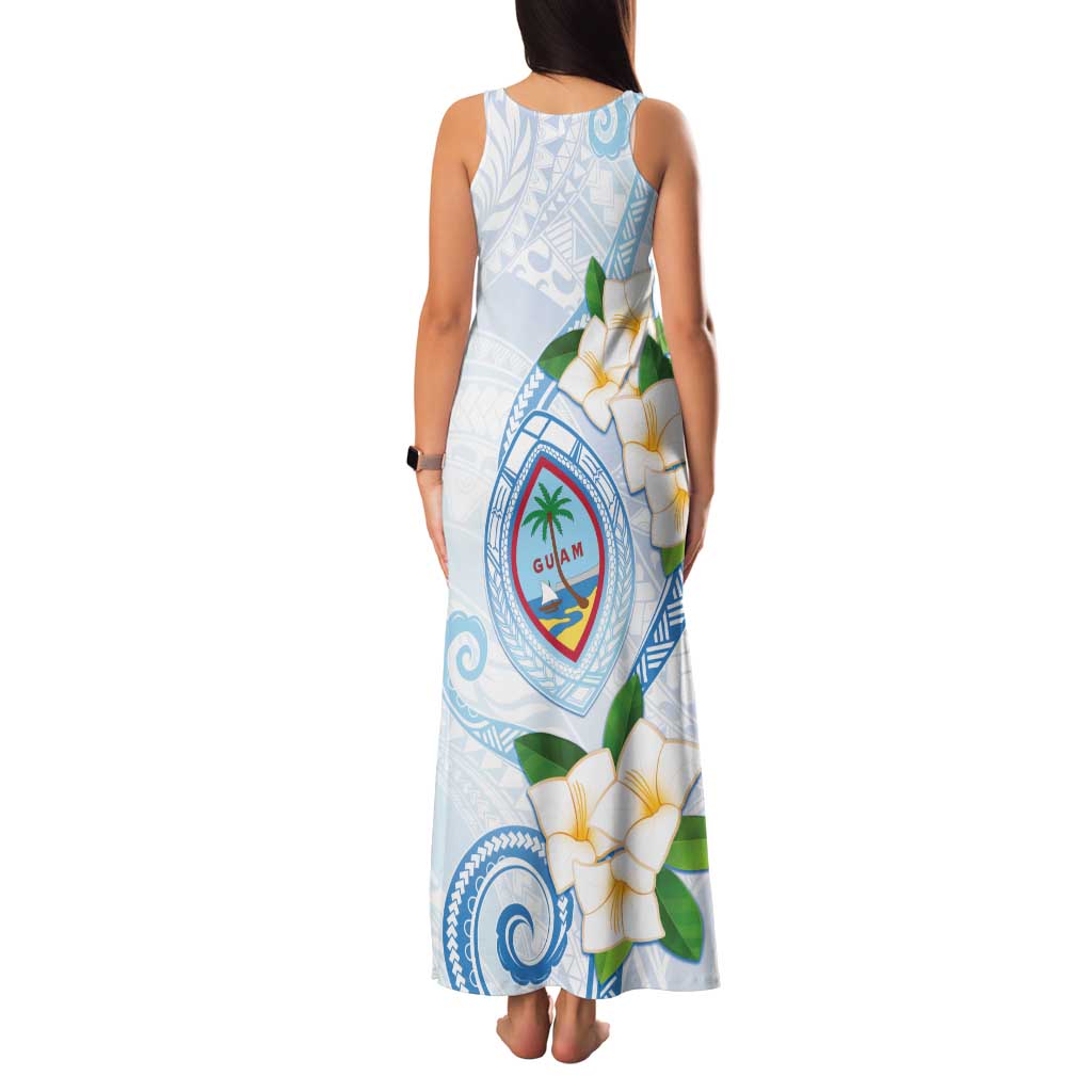 Guam Chamorro Family Matching Tank Maxi Dress and Hawaiian Shirt Guasali Flowers Curves Style LT05 - Polynesian Pride