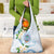 Guam Chamorro Grocery Bag Guasali Flowers Curves Style