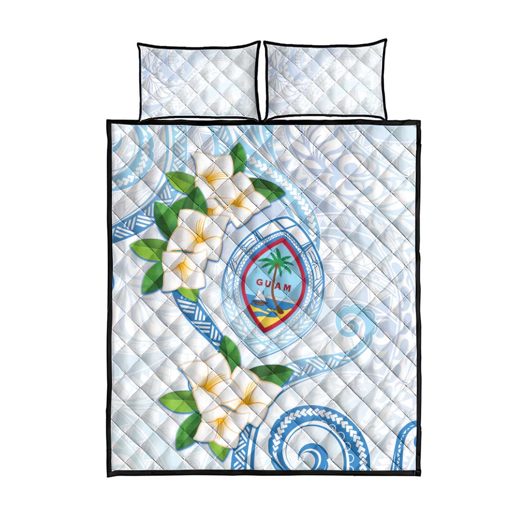 Guam Chamorro Quilt Bed Set Guasali Flowers Curves Style